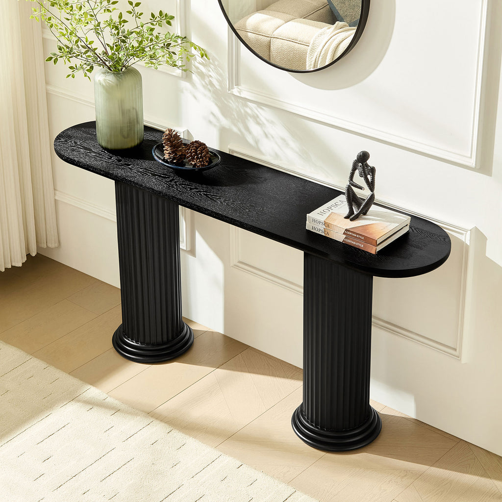 Modern Design Console Table with Roman-Style Legs