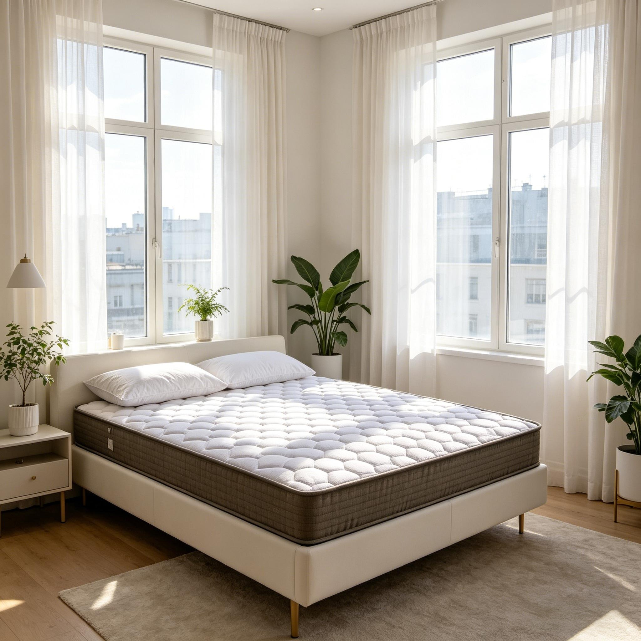 6 Inch Soft-Medium Firmness Pocket Spring Mattress