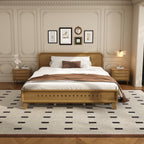 Pine Solid Wood Queen Size Bed
