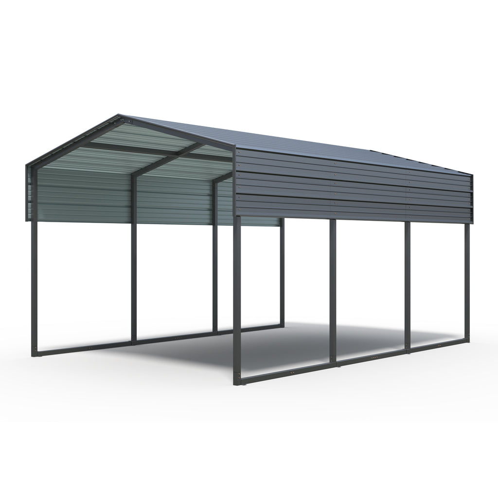 Outdoor Carport - 10 X 15 FT Heavy Duty Canopy