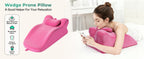Ergonomic Spinal Posture Support & Multi-Functional Bed Pillow - Pink
