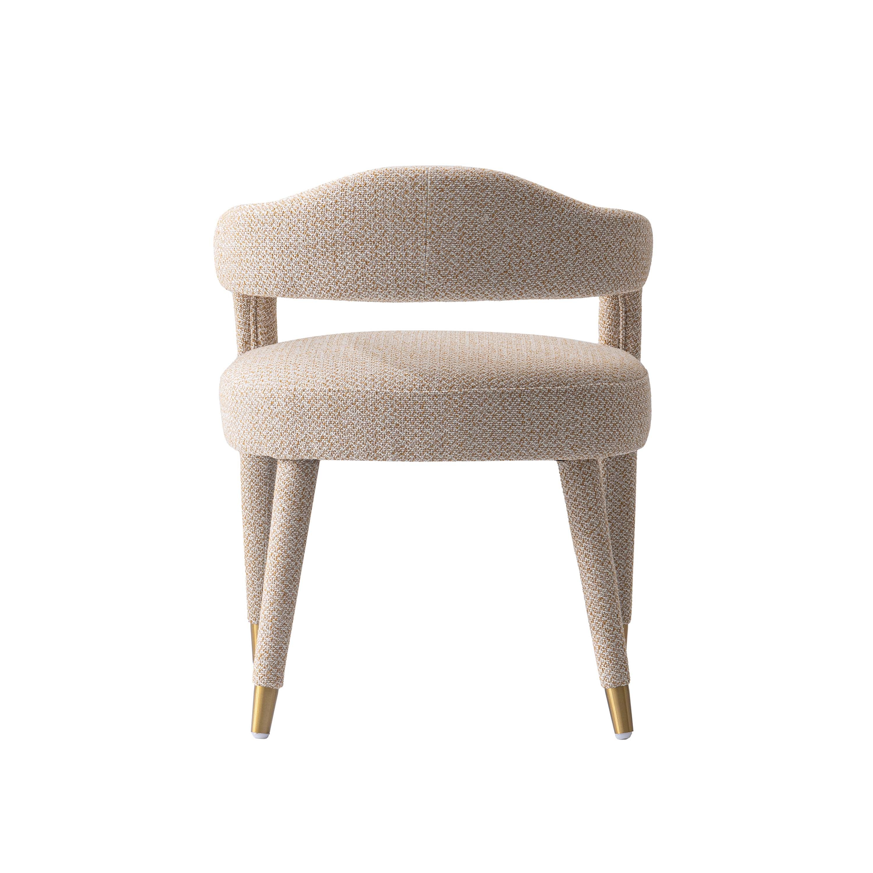 Aspen Upholstered Tweed Armchair