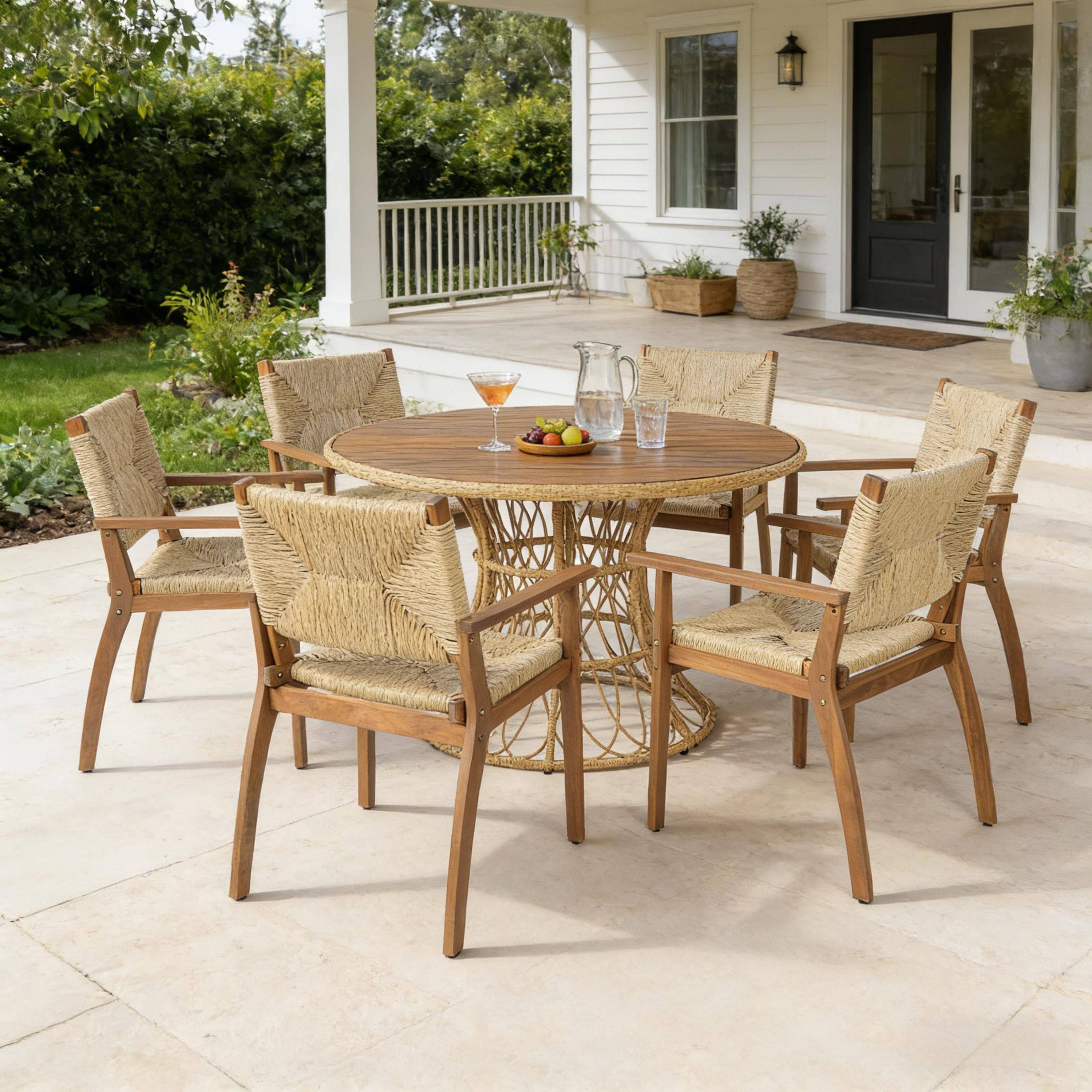 MP2 Durable Outdoor Dining Chairs Set