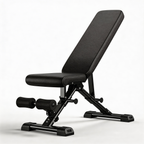 Adjustable Weight Bench with Resistance Bands