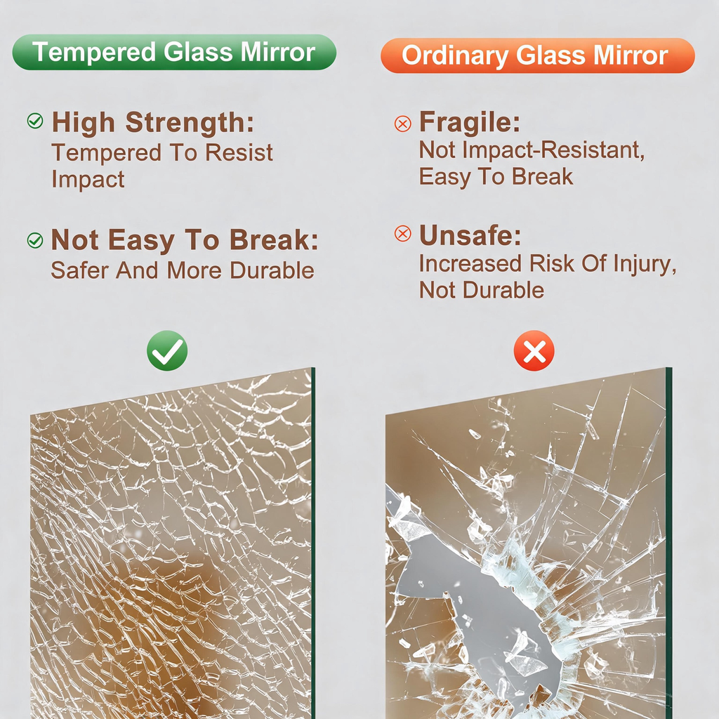 Home Gym Full Body Mirrors - 71"x32" (Each) - 2 PCS