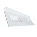 61-Inch Quartz Double Bathroom Vanity Top