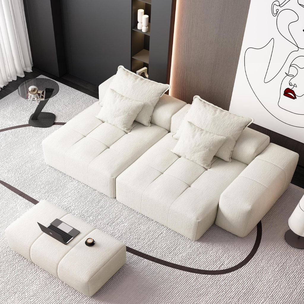 Modern Oversized Modular Sectional Sofa