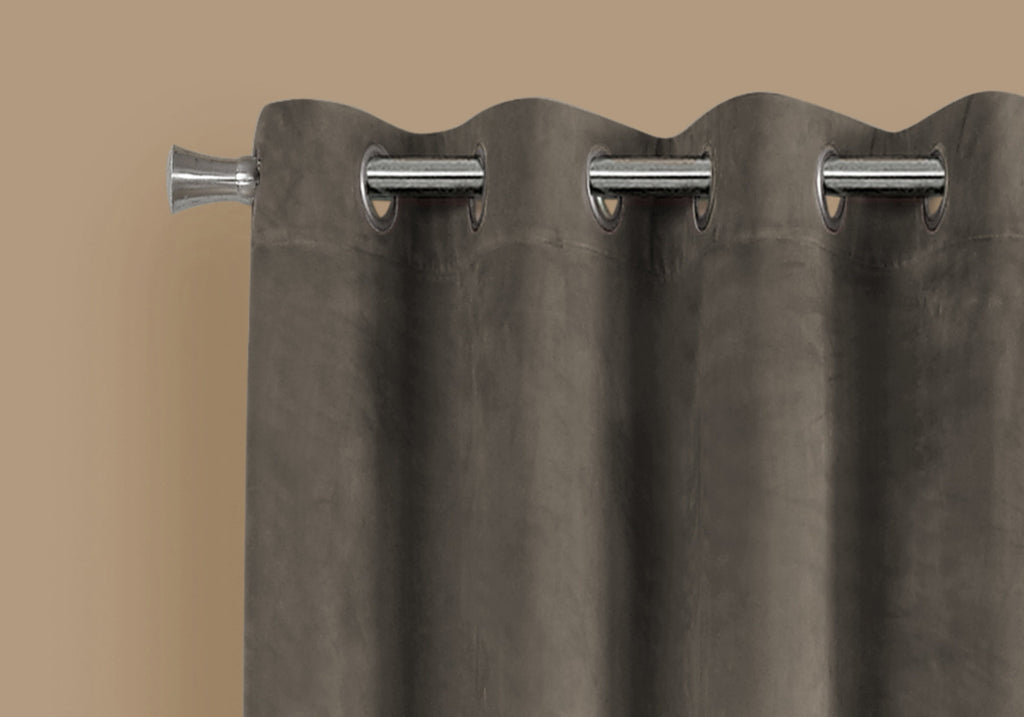 Room Darkening Grommet Curtain Panel Set (2pcs)