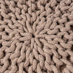 Moro Knitted Cotton 20 x 20 Round Pouf