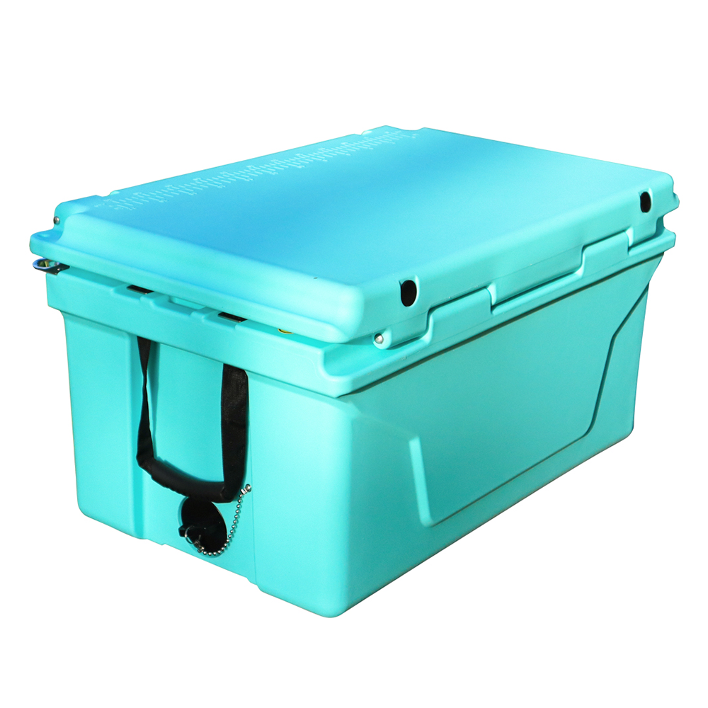 Blue 65QT Outdoor Cooler Ice Chest