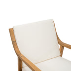 TREXM Patio Dining Table Set for 6