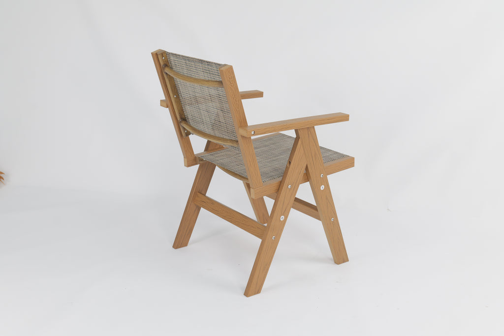 2 Piece HIPS Outdoor Dining Chair Set