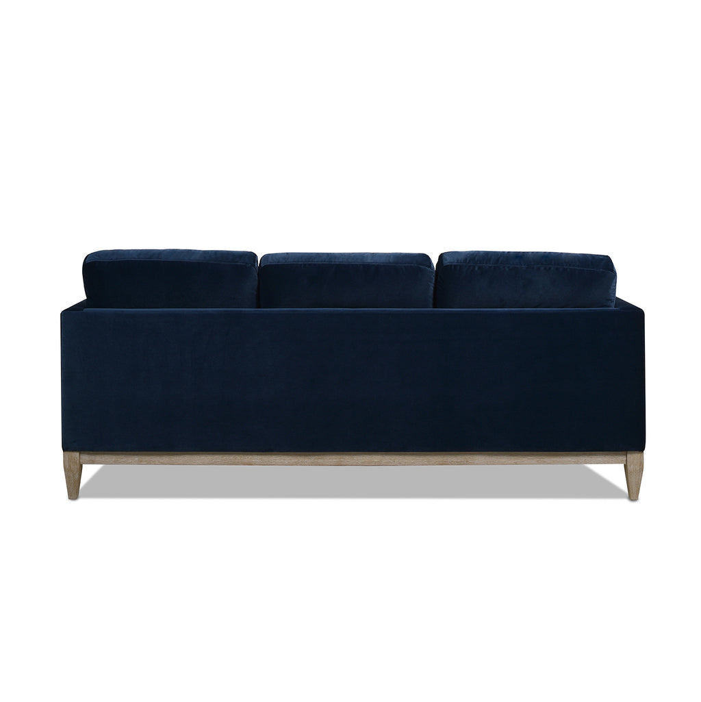 Knox 84" Modern Farmhouse Sofa, Dark
