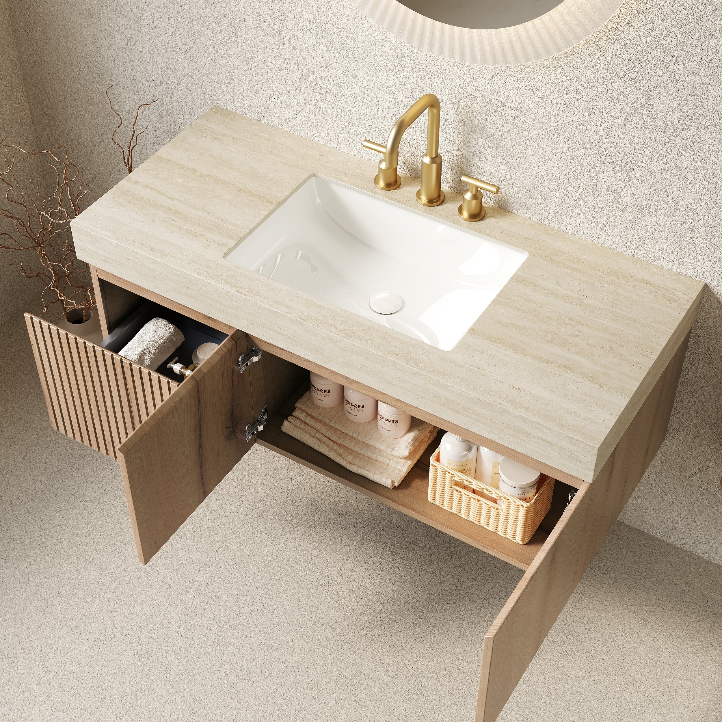 MURI 48" Bathroom Vanity & Sink