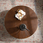 30.31" Round Handcrafted Coffee Table