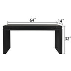 64in Modern Console Table