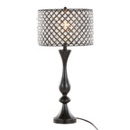 Topaz 27" Contemporary Metal Table Lamp
