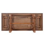 TOPMAX 6-Piece Dining Set with Bench