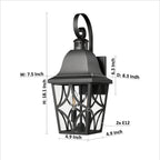 Outdoor Wall Light Fixtures - Waterproof Exterior Wall Sconce