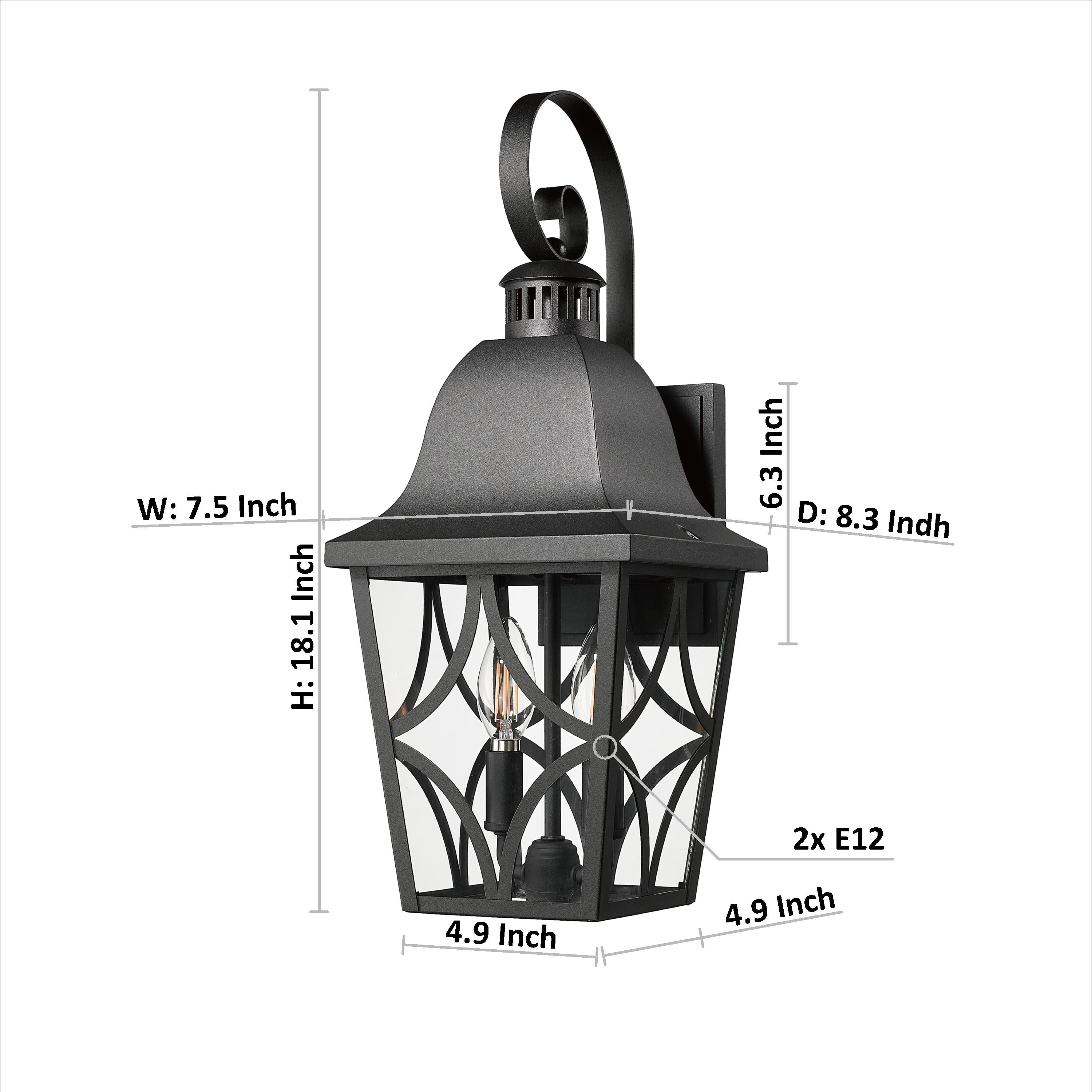 Outdoor Wall Light Fixtures - Waterproof Exterior Wall Sconce