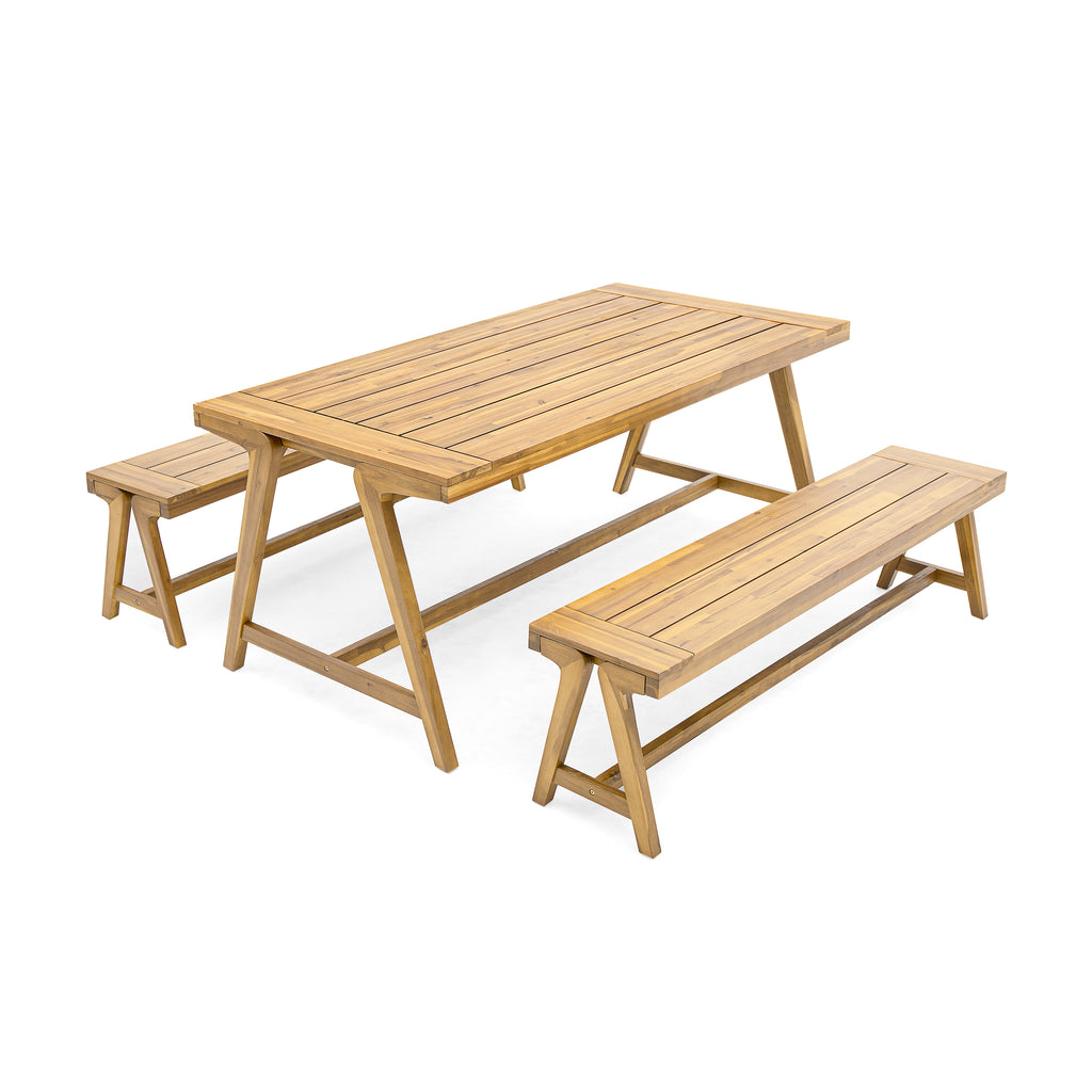 Outdoor 3-Piece Picnic Table Set