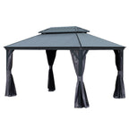 10'x14' Hardtop Gazebo with Resin Roof