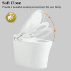 Smart Toilet with Built-in Heated Seat