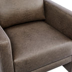 Tulo Faux Leather Club Chair