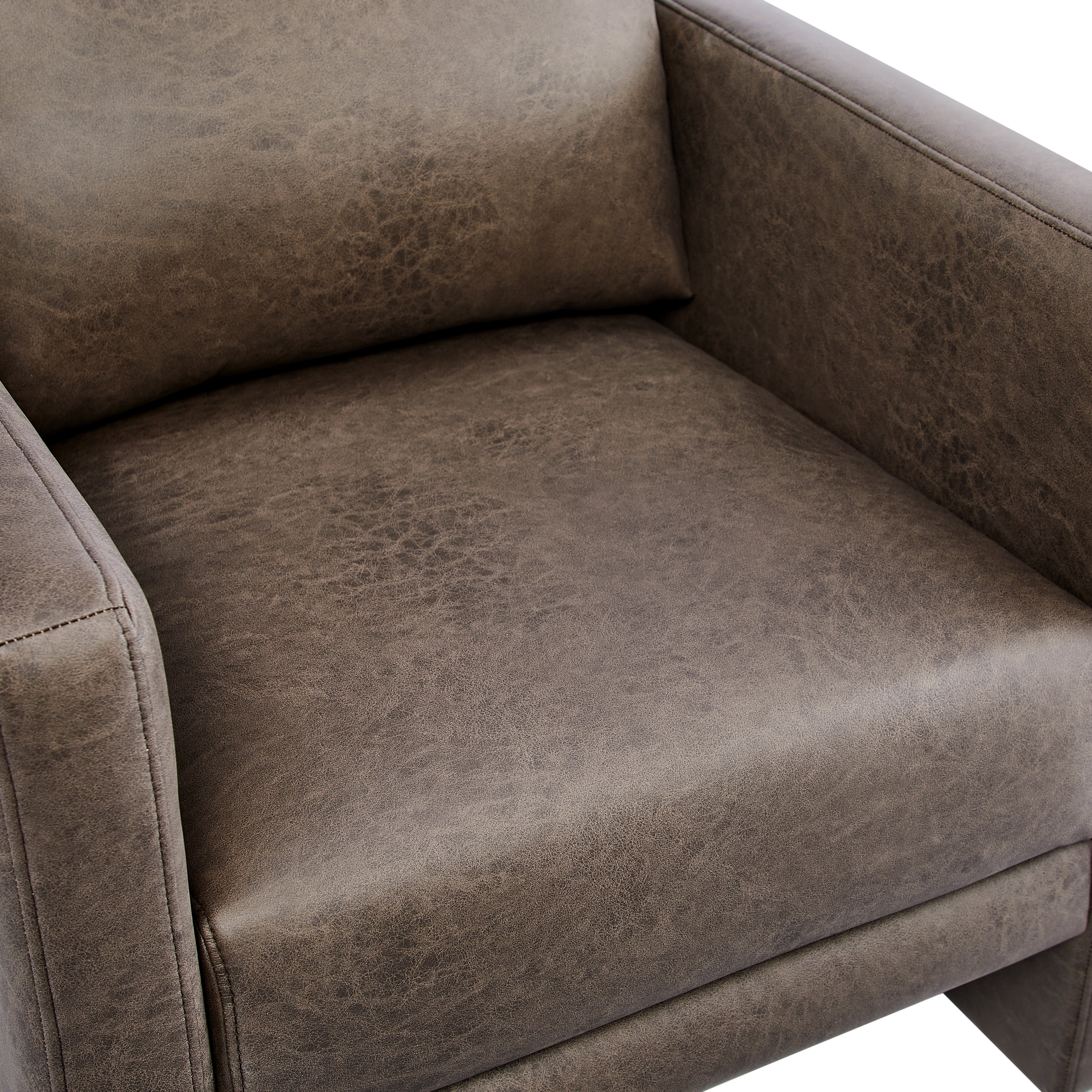 Tulo Faux Leather Club Chair
