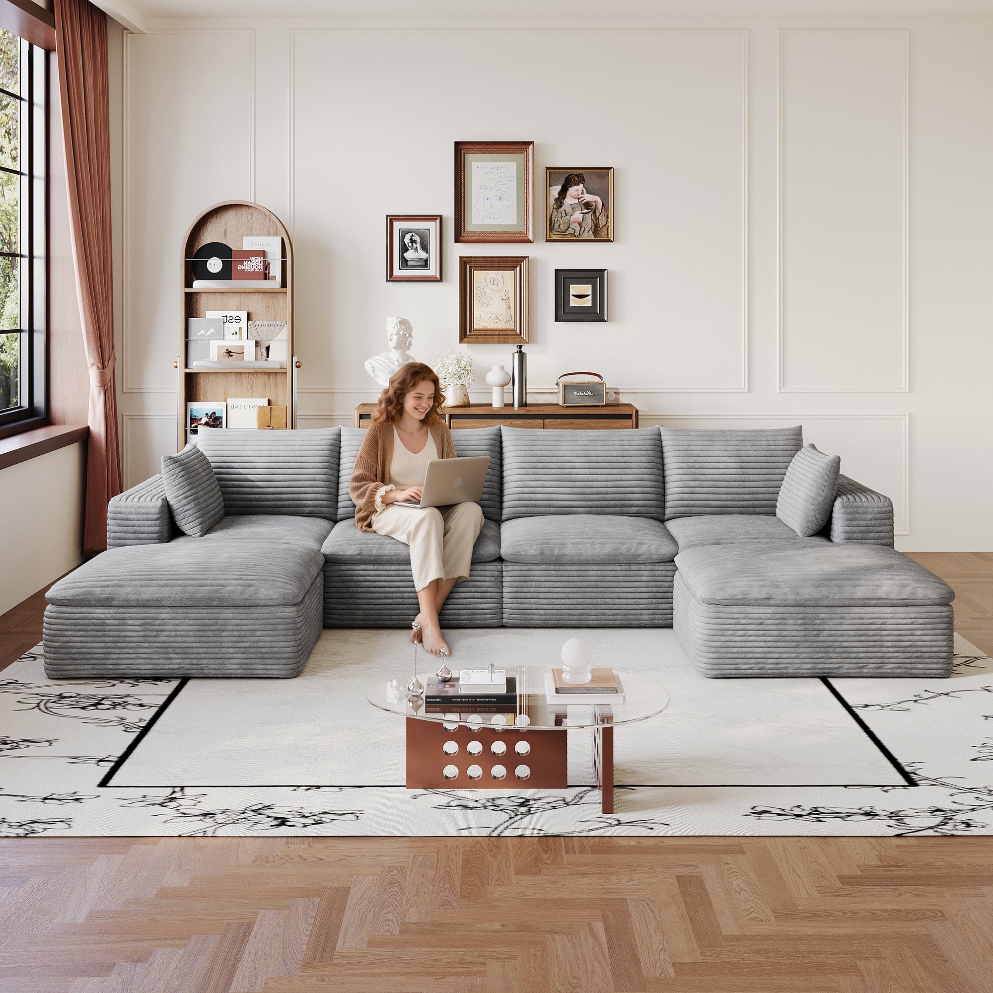 134" Cloud Sofa