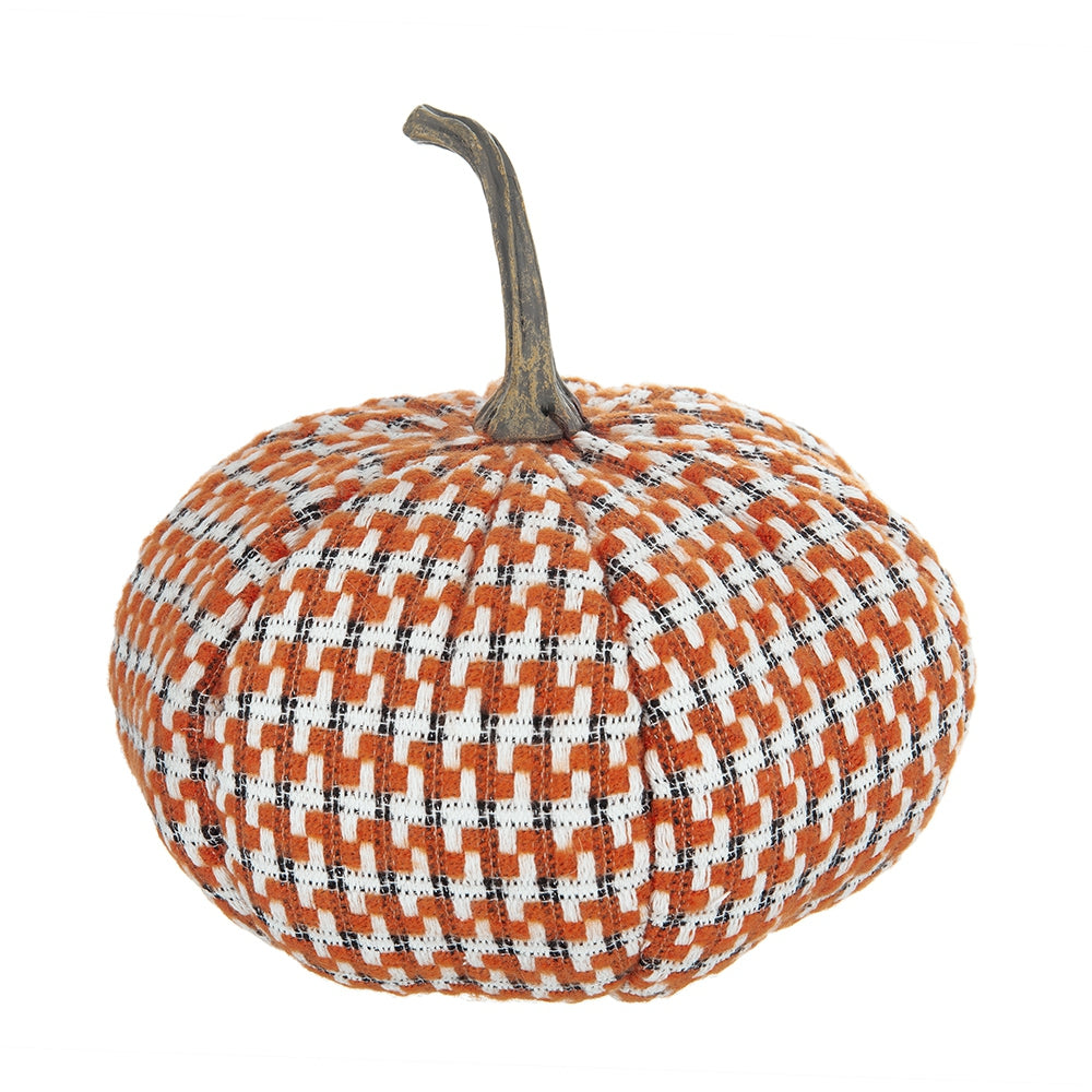 Set of 2 Fabric Pumpkins