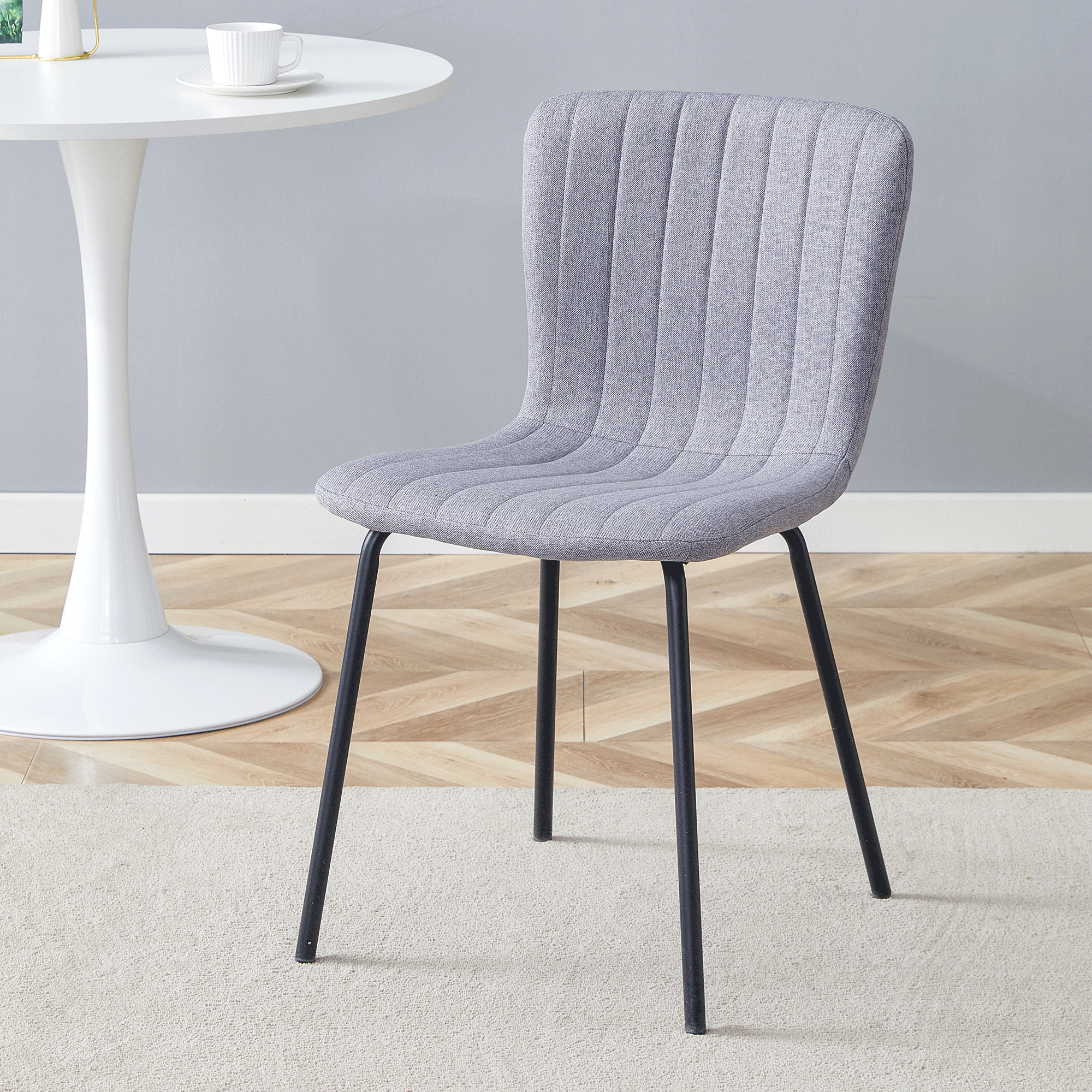 Luxury Minimalist Chairs - Set of 4 High Quality Dining Chairs