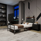 Twin Size Gaming Bed With a Rotating TV Mount
