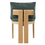 Indoor Boucle Dining Chair Set of 2