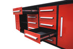 7' Storage Cabinets with Workbench