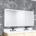 60 Inch W x 30 Inch H Rectangular LED Bathroom Mirror