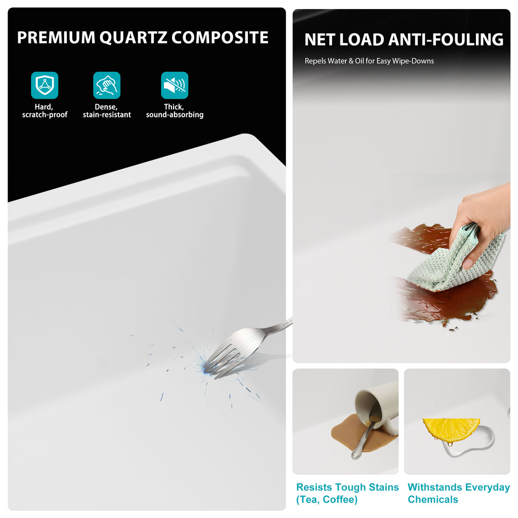 Premium Quartz Kitchen Sink