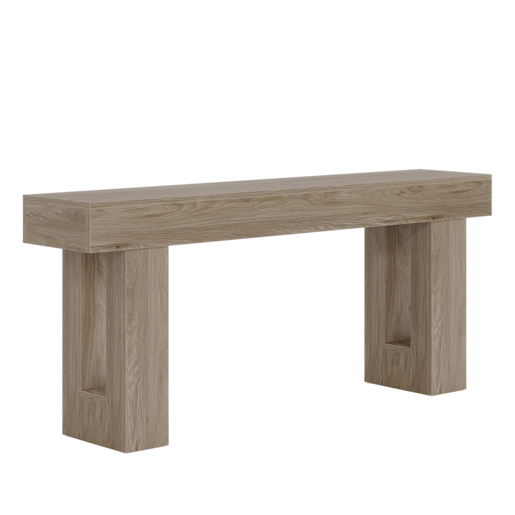 63 Inches Farmhouse Console Table