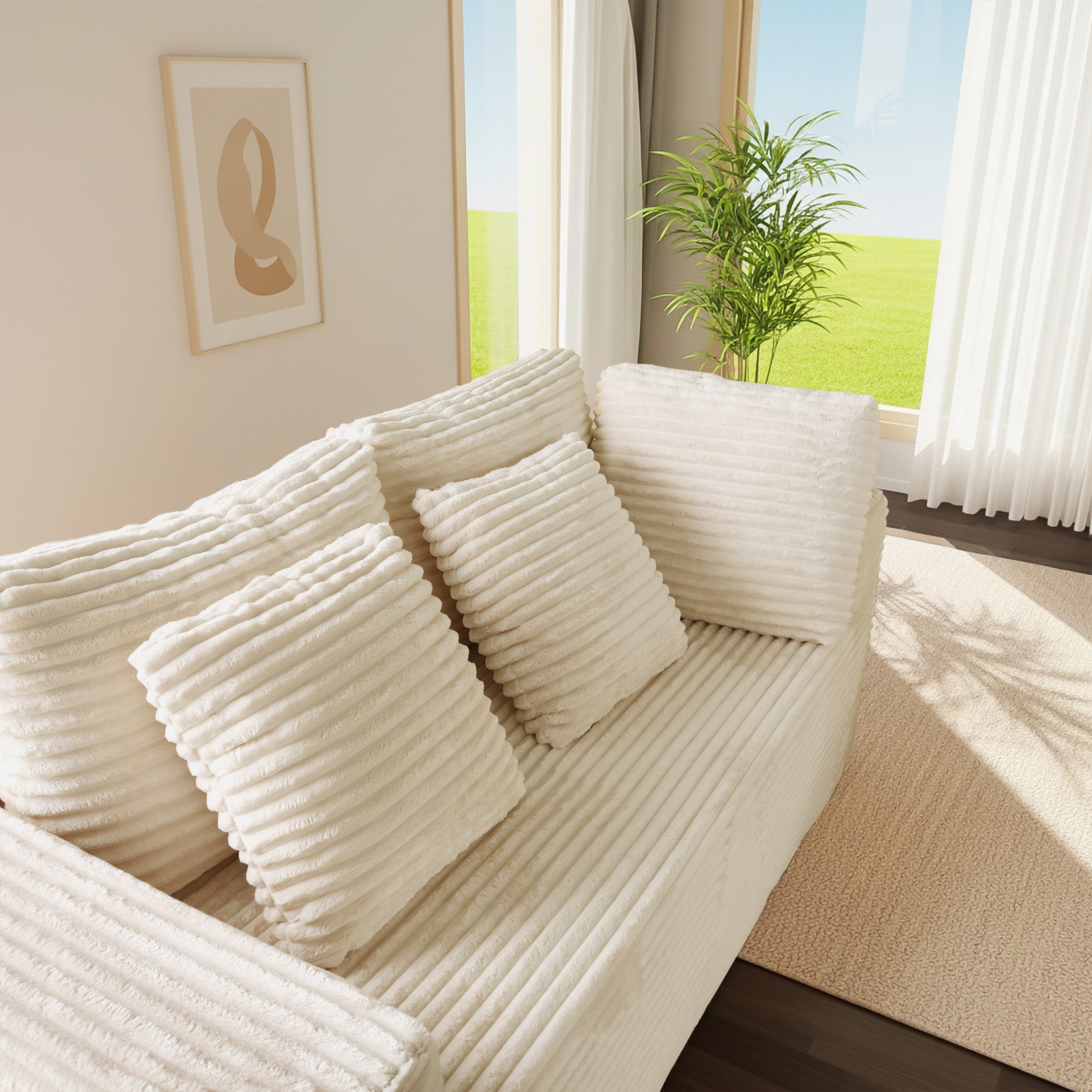 Premium Modern Minimalist Sofa