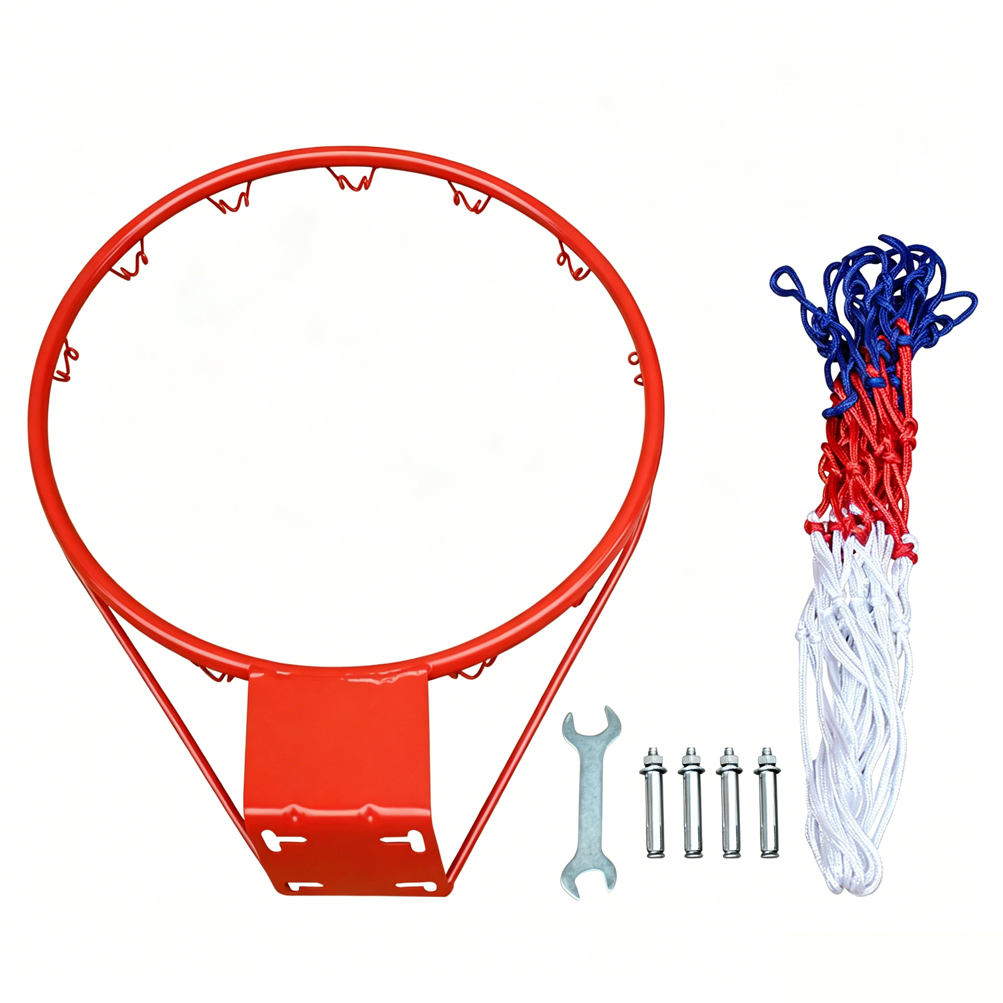 Basketball Rim Replacement 18" Steel Rim with Net