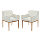 Modern Upholstered Dining Chair Set of 2