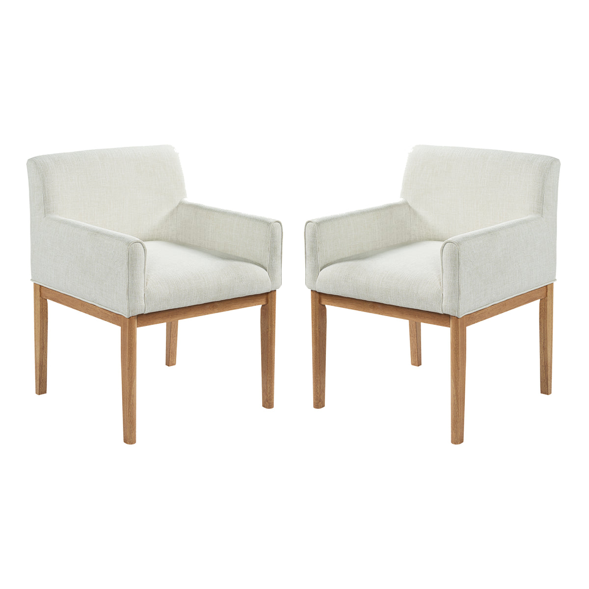 Modern Upholstered Dining Chair Set of 2