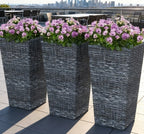 Taper Planters Set of 3 for Outdoor Plants