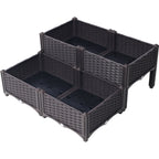 4 Piece Raised Garden Bed with Legs
