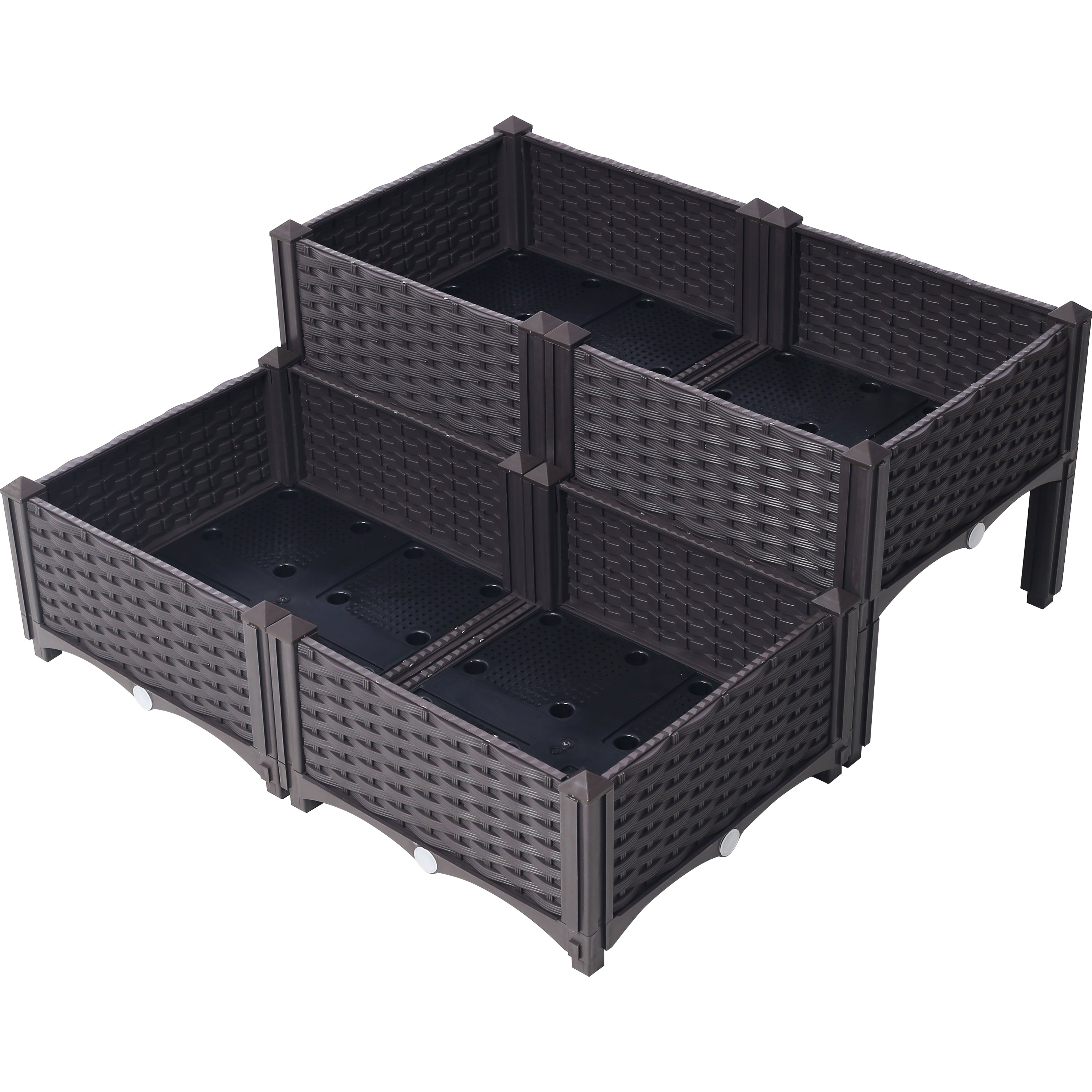 4 Piece Raised Garden Bed with Legs
