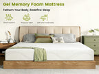 Queen Size Memory Foam Mattress - 10 Inch with Cooling