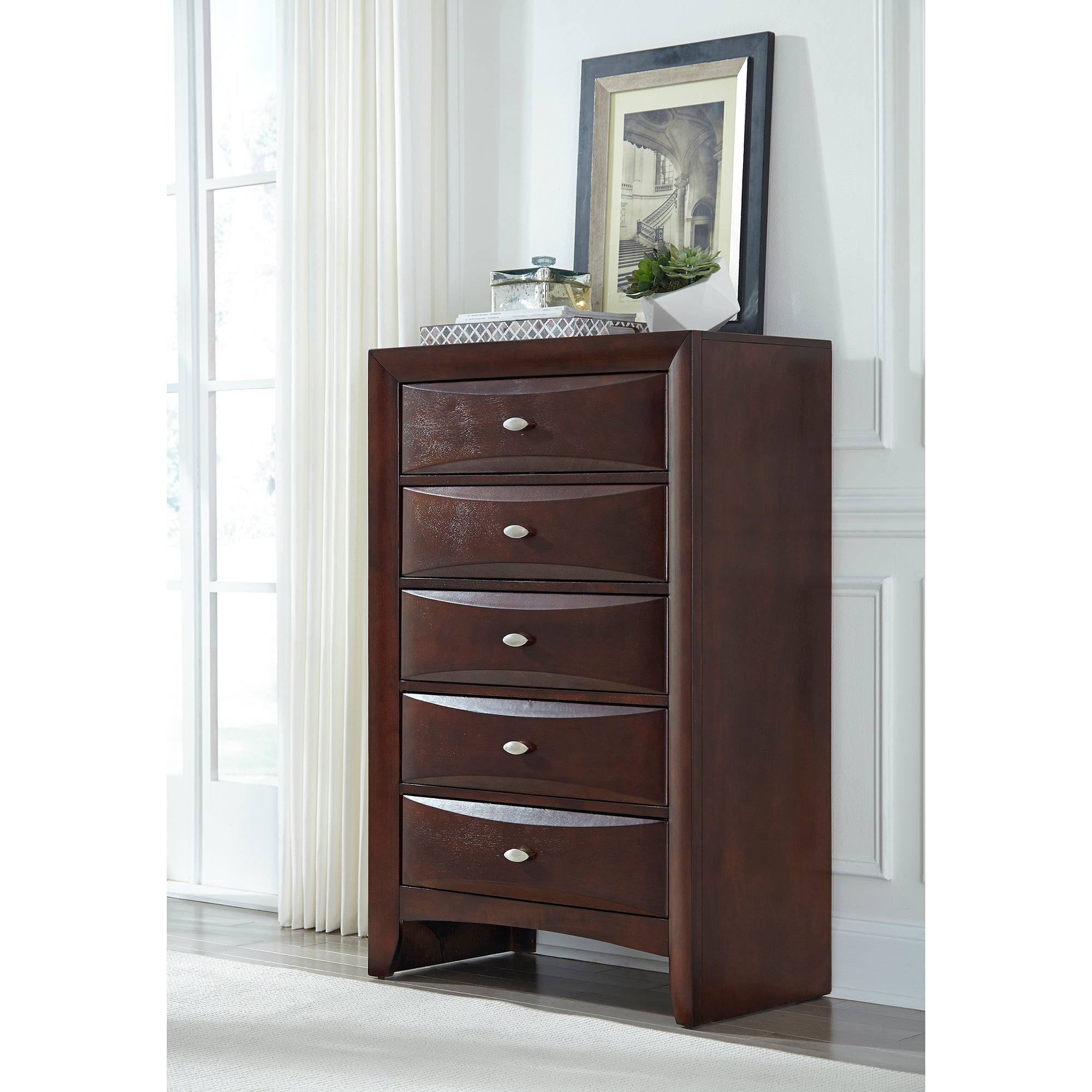 Lucille Merlot Chest