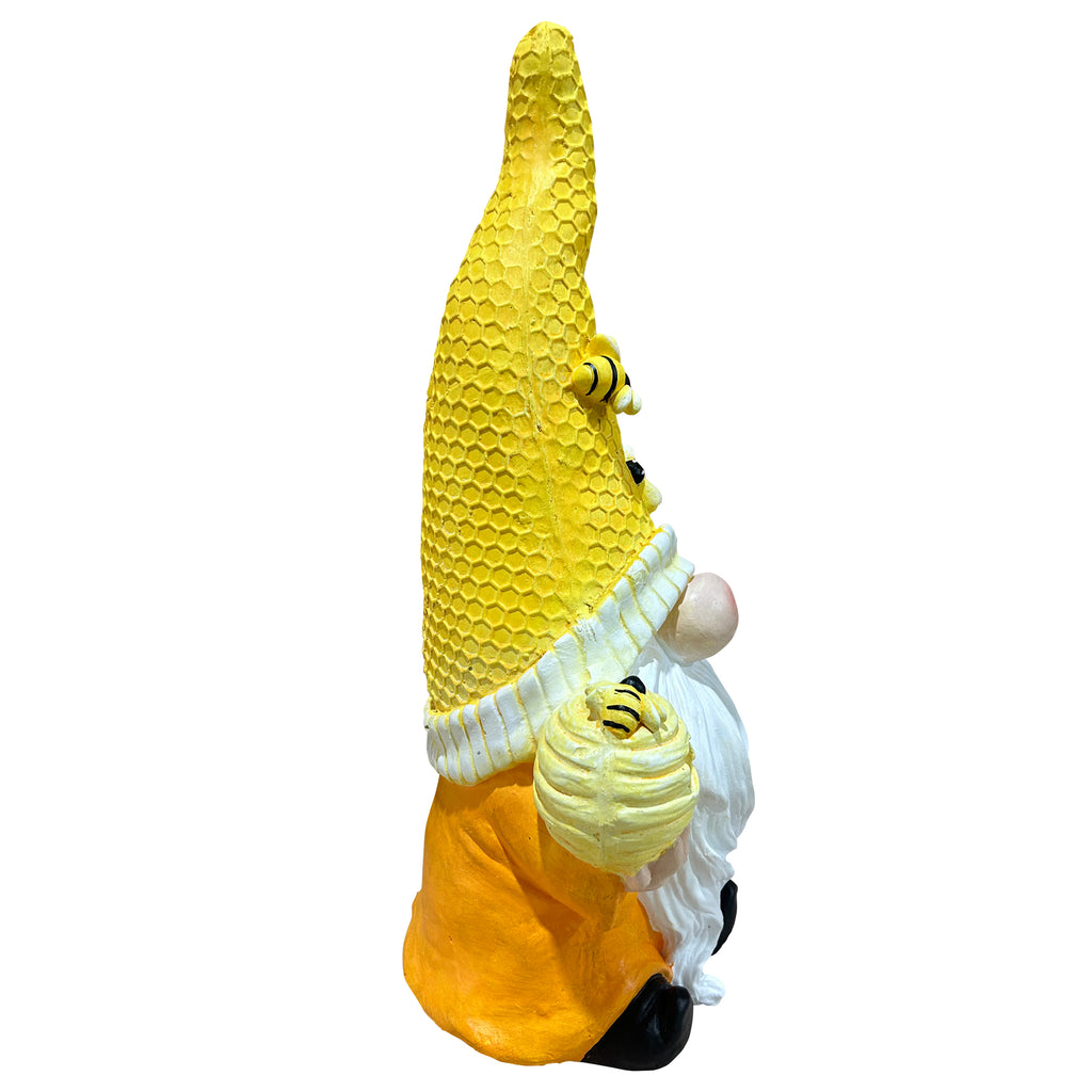 Magnesium Oxide Tree Spirit Old Man Statue With Bee Decor
