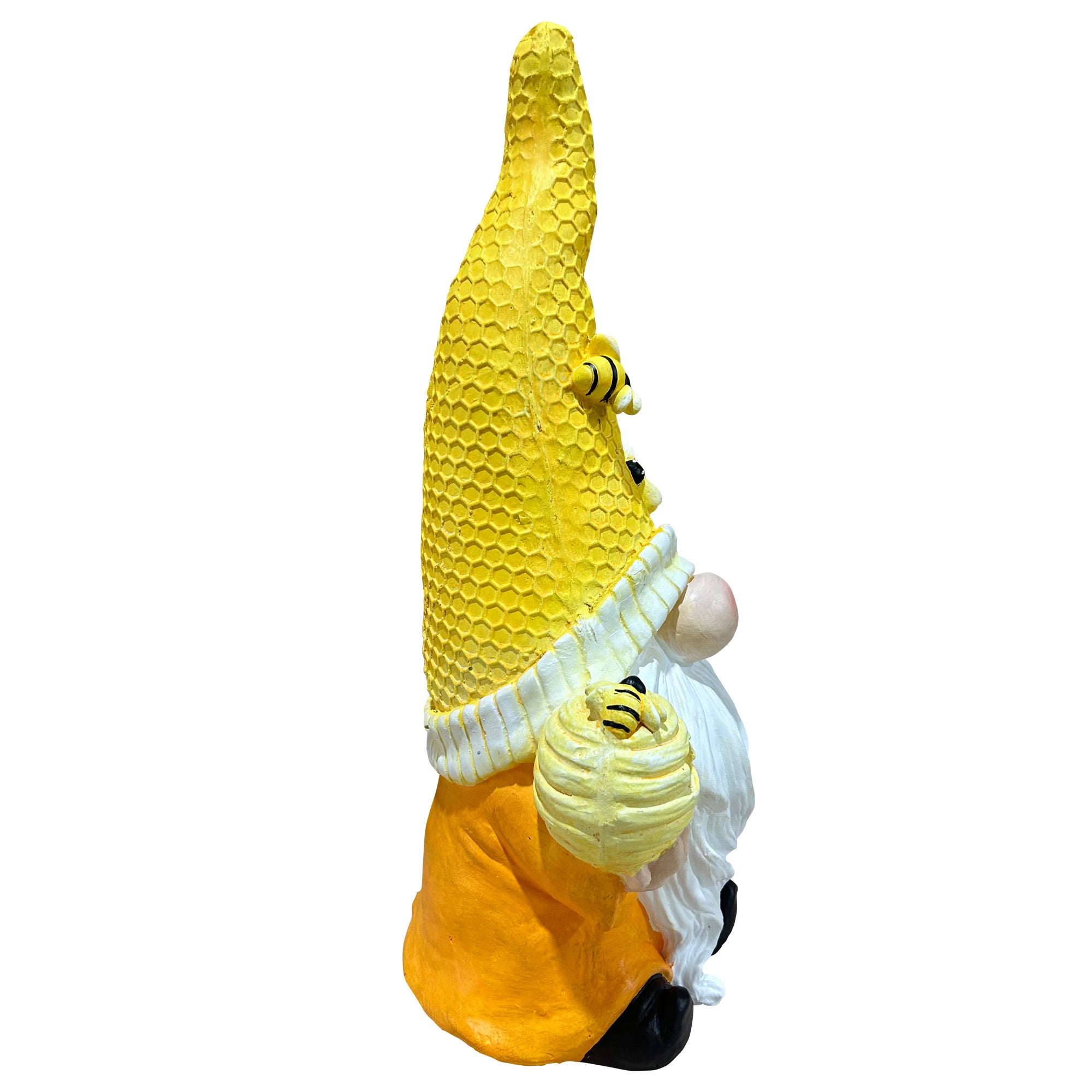 Magnesium Oxide Tree Spirit Old Man Statue With Bee Decor