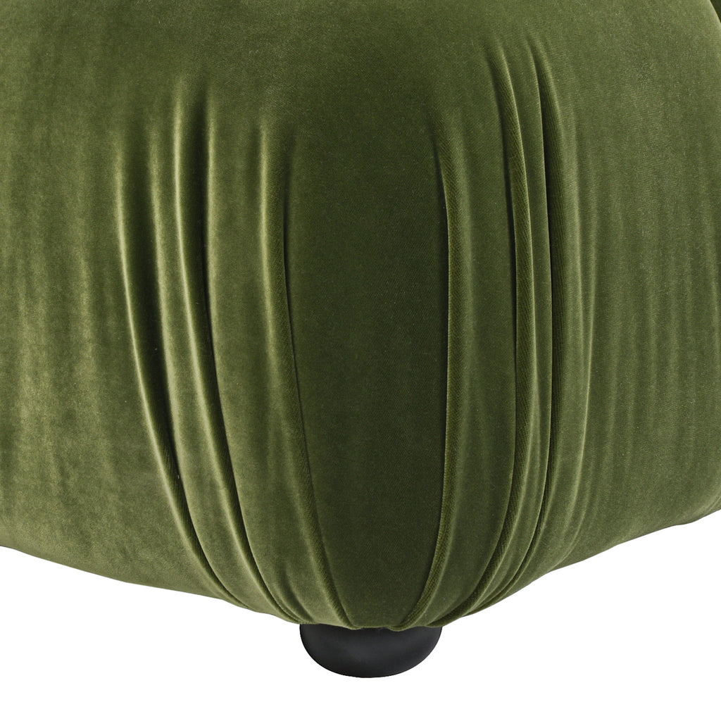 Marcel 36" Bubble Modular Modern Lounge Arm Chair, Olive